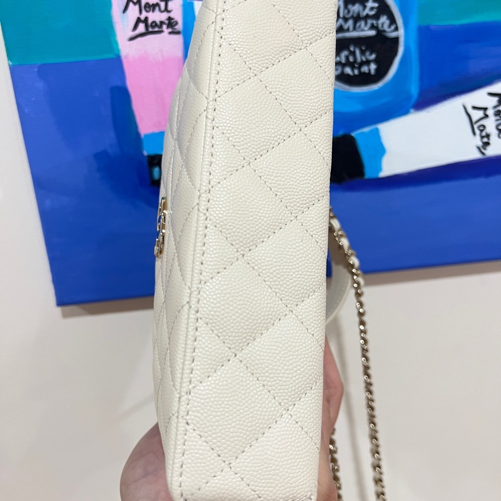 Chanel 25C Vanity / Clutch with Chain (LP Style Bag) - Picture 7 of 7